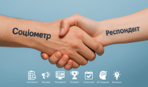 Чесність — це угода. Соціометр і респондент тиснуть руки, щоб разом створювати справедливу аналітику. 