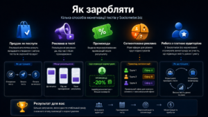 Як заробляти на тестах у Sociometer: реклама, промокоди, сегментація та платна аудиторія